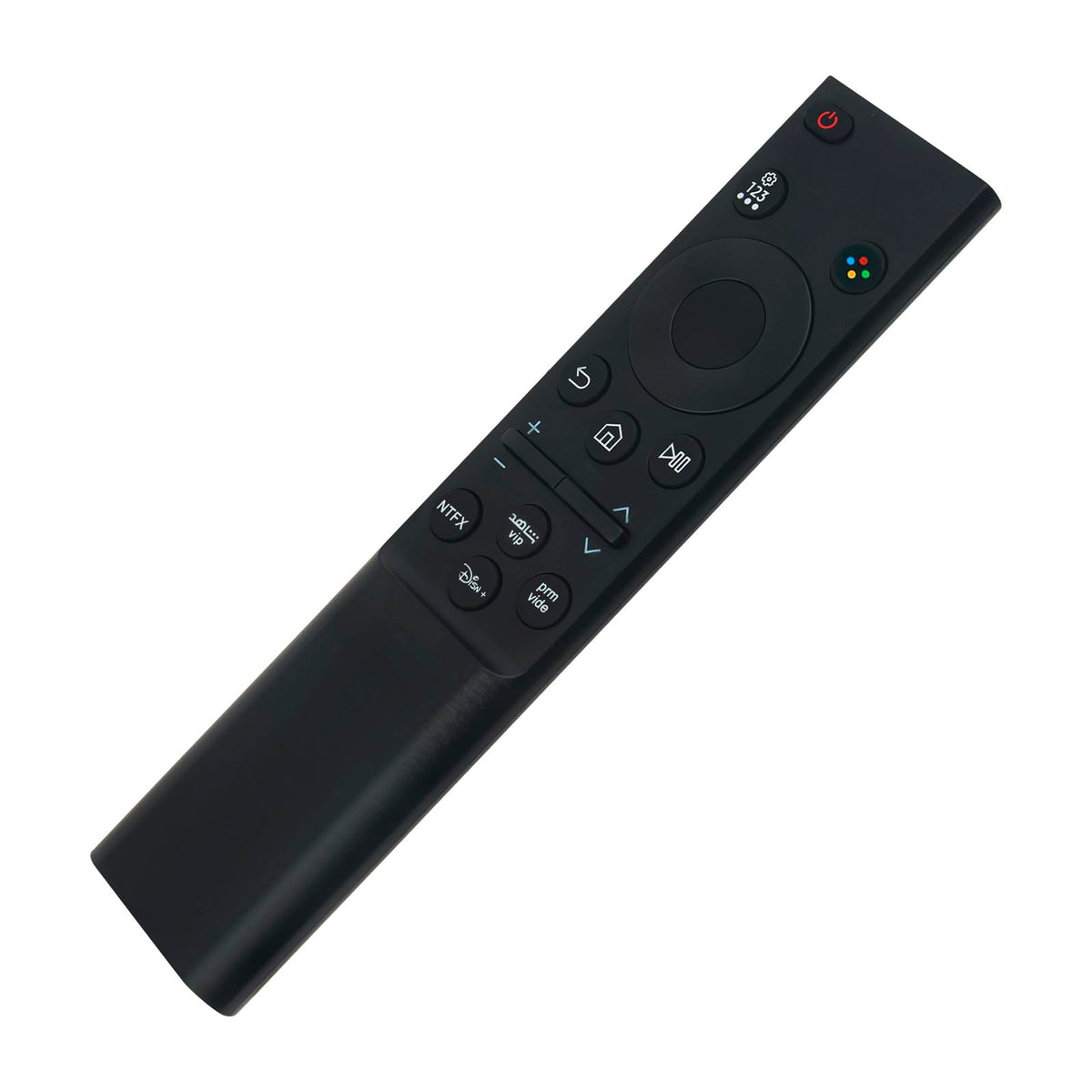 VINABTY remote back with battery compartment open for quick swap