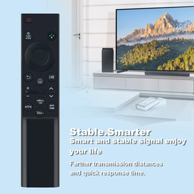 VINABTY remote on coffee table demonstrating comfortable home use