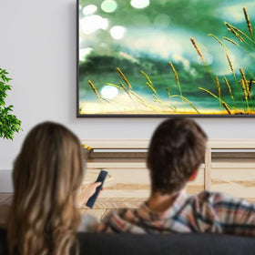 VINABTY remote on coffee table in living room for convenient access