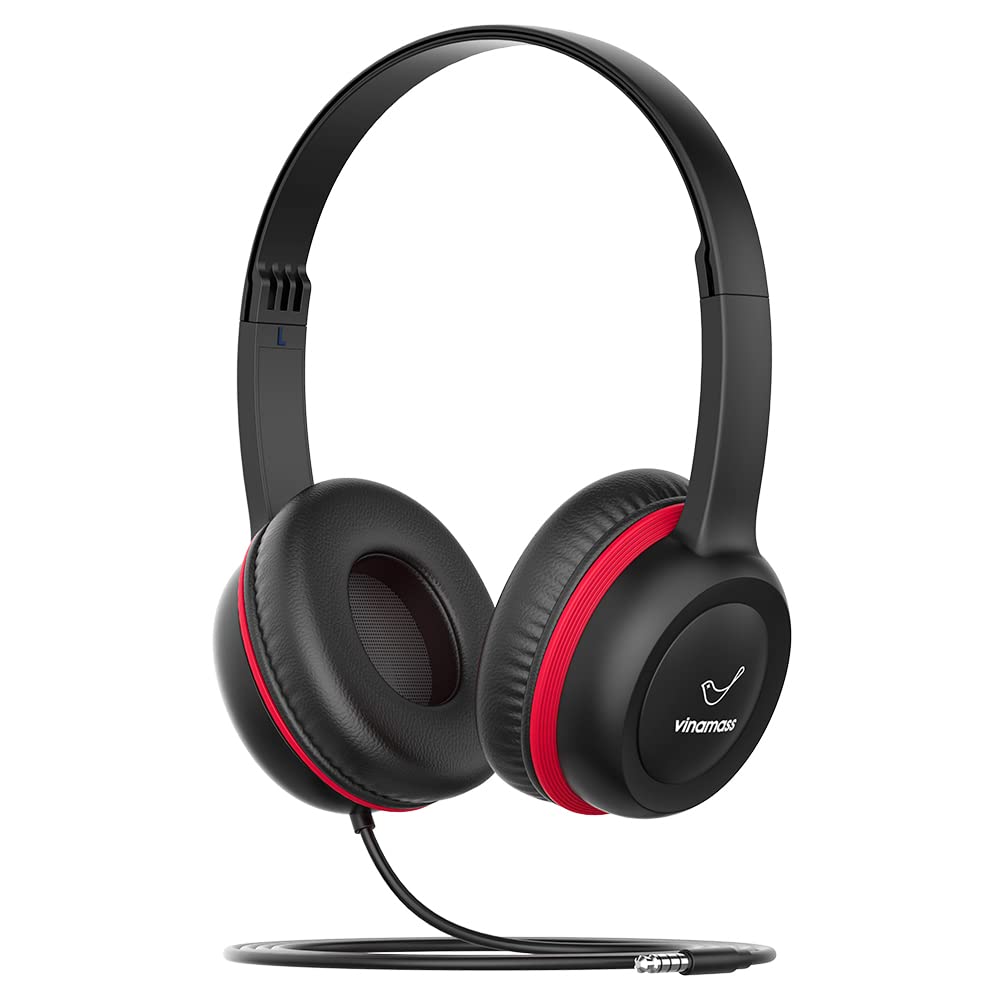 Vinamass Kids Headphones with safe-volume-85dB limit for worry-free listening.