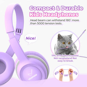 Vinamass A63 soft-earpads ensure comfortable all-day wear for kids