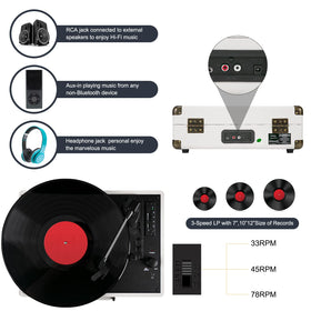 VINILOS stylus with included spare needles for durable playback and easy replacement