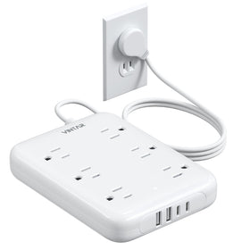 VINTAR 2 prong to 3 prong adapter for non-grounded outlets enabling safer charging stations