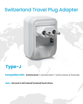VINTAR adapter ports closeup showing two USB‑C and one USB‑A for faster charging