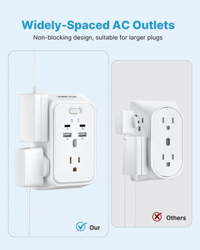 VINTAR grounding-slot alignment works when the outlet is grounded