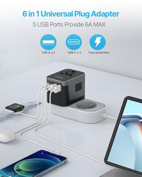VINTAR USB-A ports keep accessories powered on the go