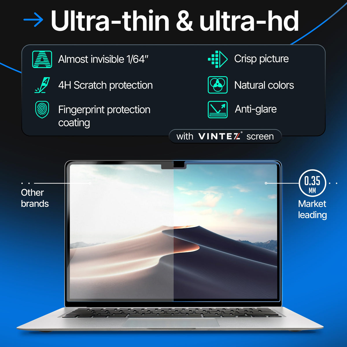 VINTEZ lifetime replacement policy highlighted with durable materials