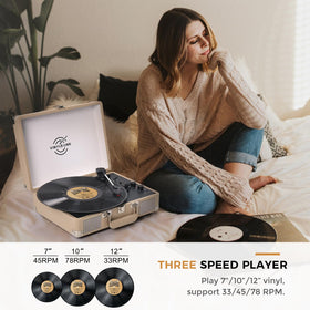 VINYLS LINK rear ports with RCA, AUX, Bluetooth labeling for flexible connections benefit