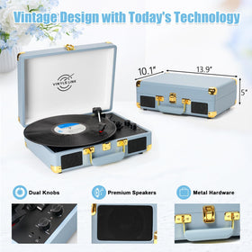 VINYLS LINK RCA-out supports external speakers for bigger room sound