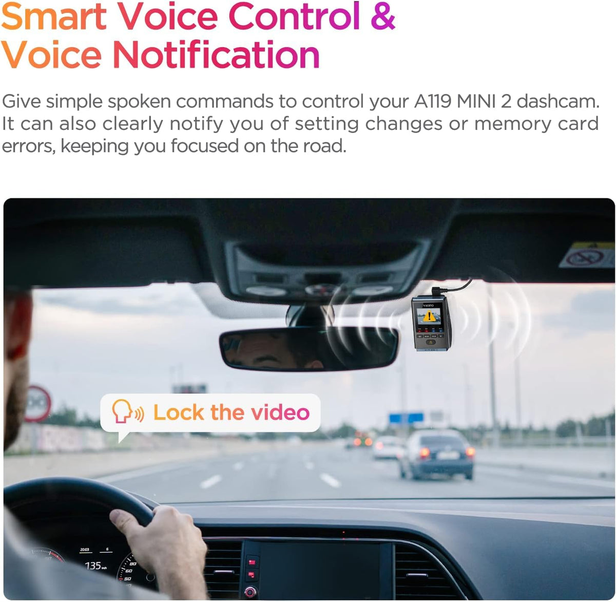 VIOFO A119 Mini 2 GPS telemetry records route and speed data