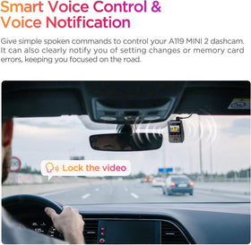 VIOFO A119 Mini 2 GPS telemetry records route and speed data