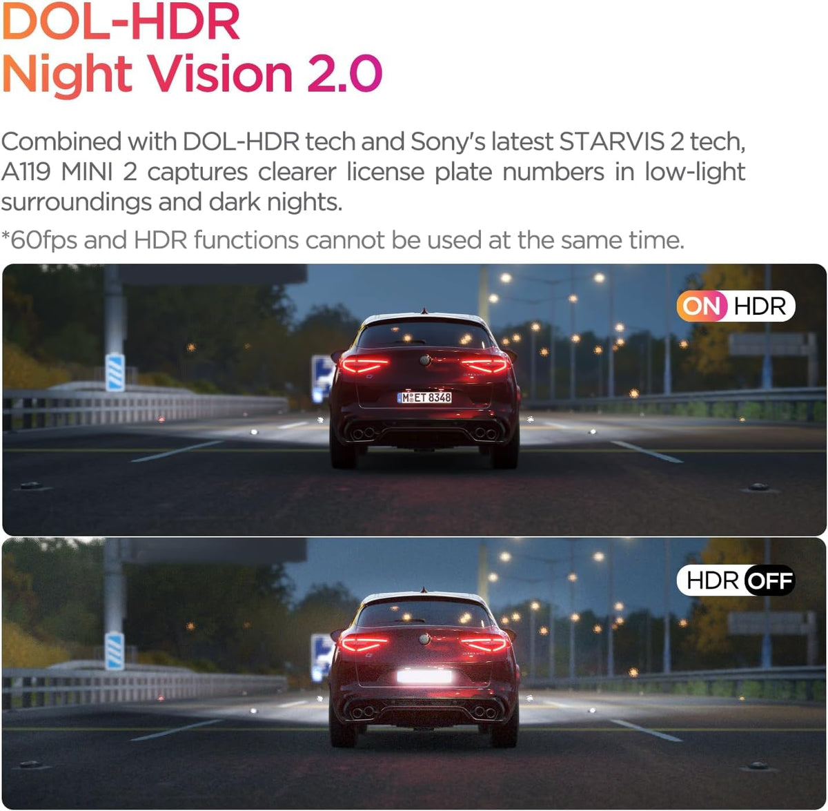VIOFO A119 Mini 2 mount installation demonstrates easy on-dash setup