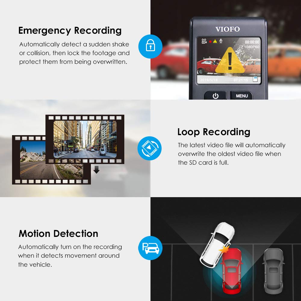 VIOFO A119 V3 setup-view guides quick, tool-free installation for drivers.