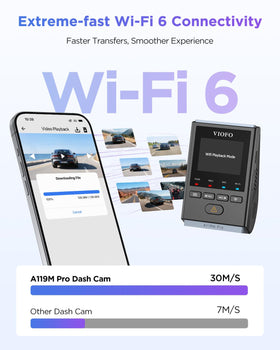 VIOFO A119M Pro 24/7 parking mode monitoring surroundings