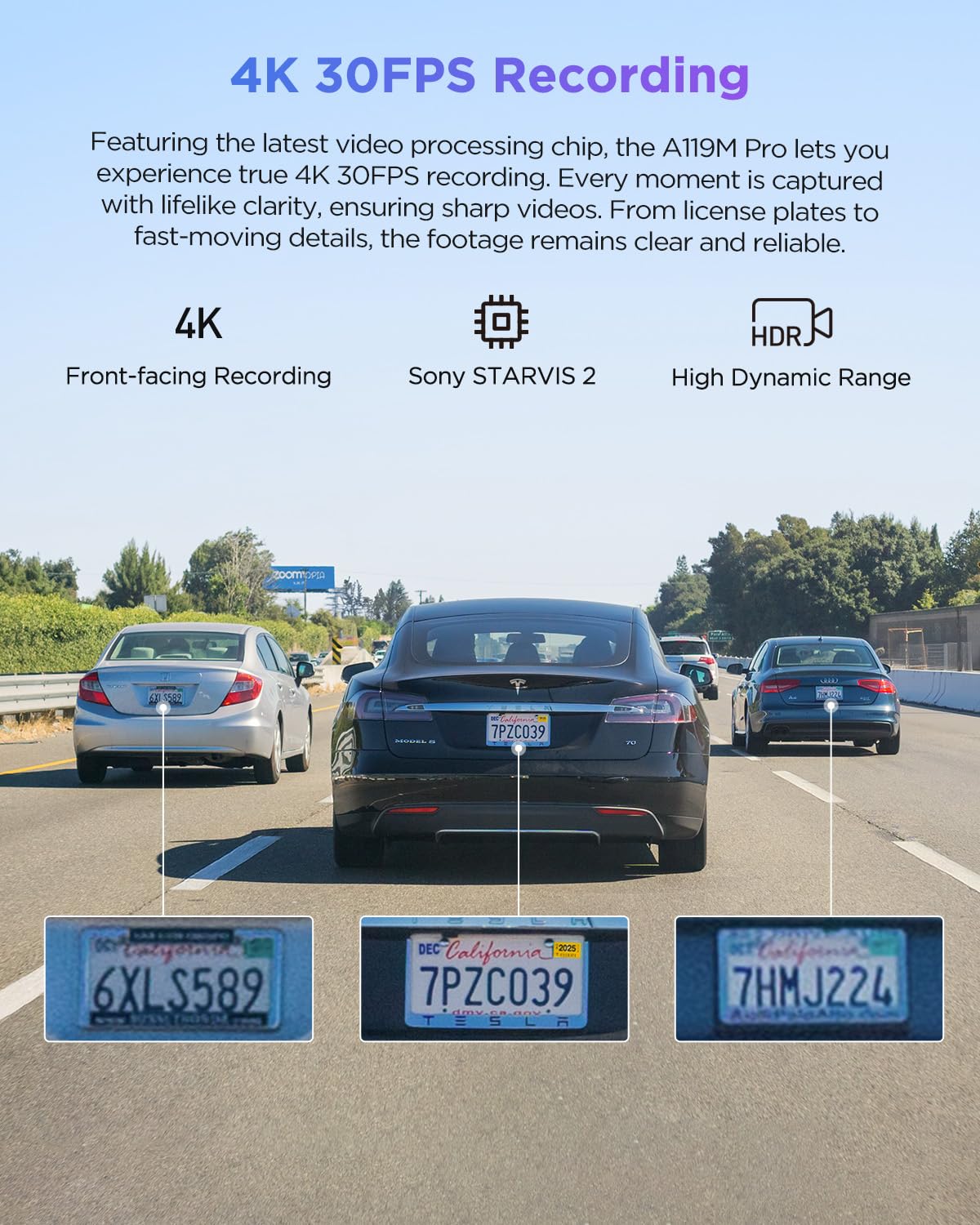 VIOFO A119M Pro night vision 2.0 for low-light street footage