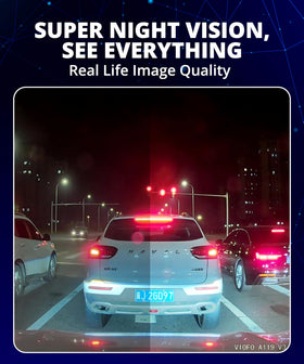 VIOFO A119 V3 140-degree wide angle covers more road.