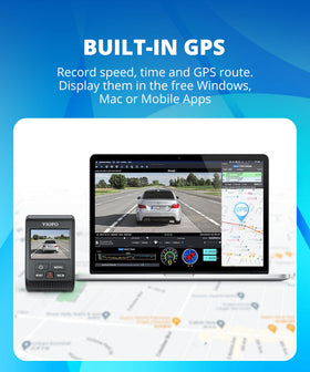 VIOFO A119 V3 microSD support up to 256GB for expanded storage.