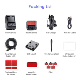 VIOFO A129 Plus Duo supports memory cards up to 256GB