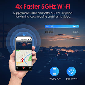 VIOFO A129 Pro Duo night vision captures clearer footage in low light situations