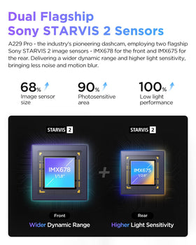 VIOFO A229 Pro night HDR enhances low-light scenes for legible plates.