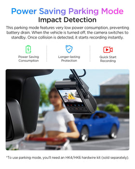 VIOFO A329T license plate HDR capture improves readability.