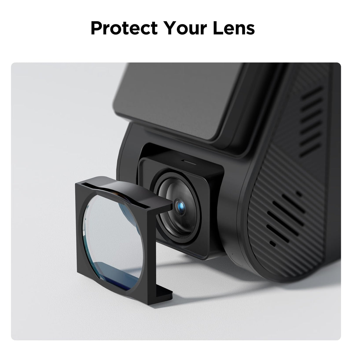 VIOFO CPL filter reduces glare from glass and shiny surfaces