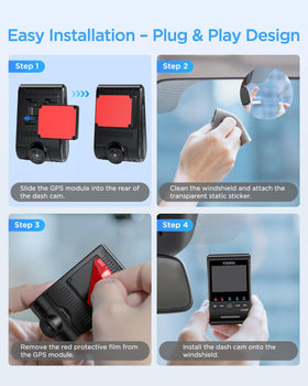 VIOFO GPS Module records speed and routes with video
