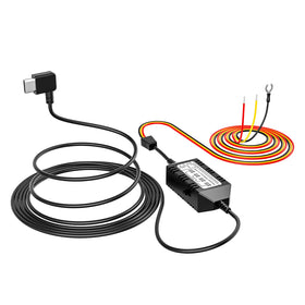 VIOFO HK4 acc hardwire cable closeup shows power connector for dash cam installation