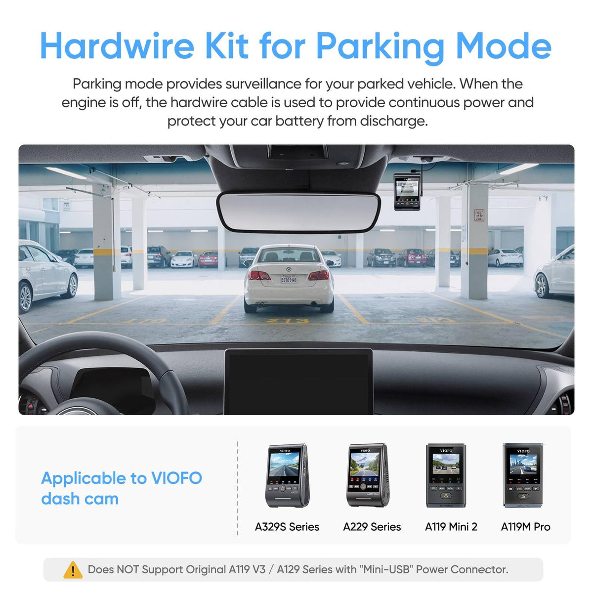 VIOFO Type-C cable detail delivering reliable dash cam power