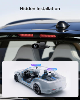 VIOFO RE200 packaging includes rear camera and 6m cable.