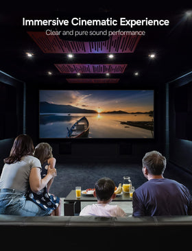 VIOY triple shielding design reduces interference for pure signal.