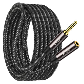VIOY Headphone Extension Cable with copper shell for stable, clear audio on the go.