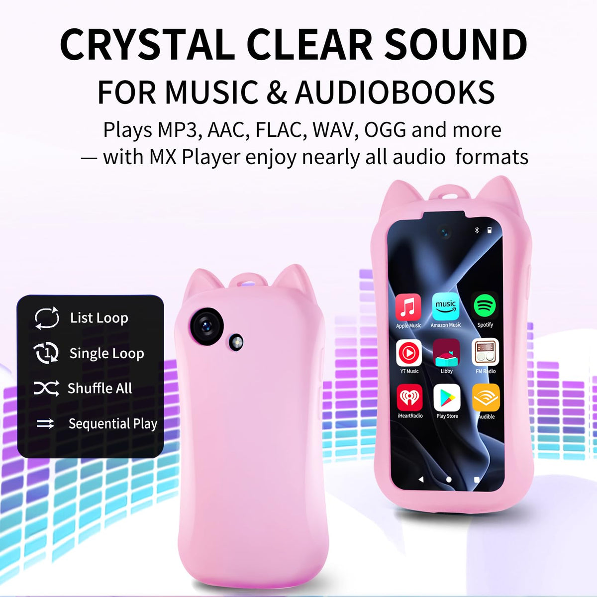 VISDOMEVO MP3 player with Android OS delivers smooth multitasking on the go