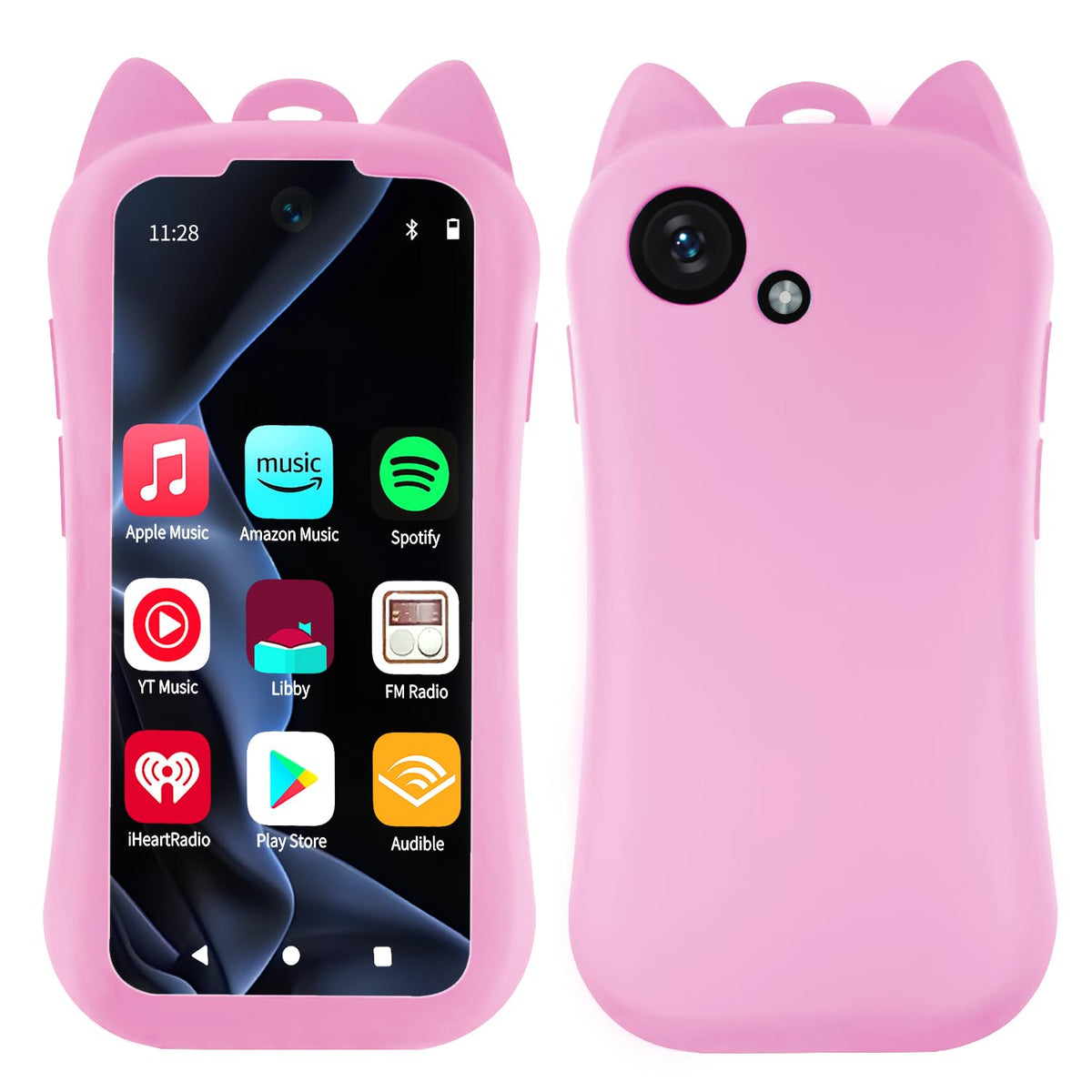 VISDOMEVO MP3 player built-in camera, FM radio, and loud speaker for shared moments