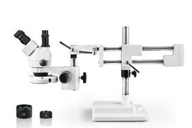 Vision Scientific VS-5FZ-IFR07 simul-focal trinocular zoom head for digital capture.