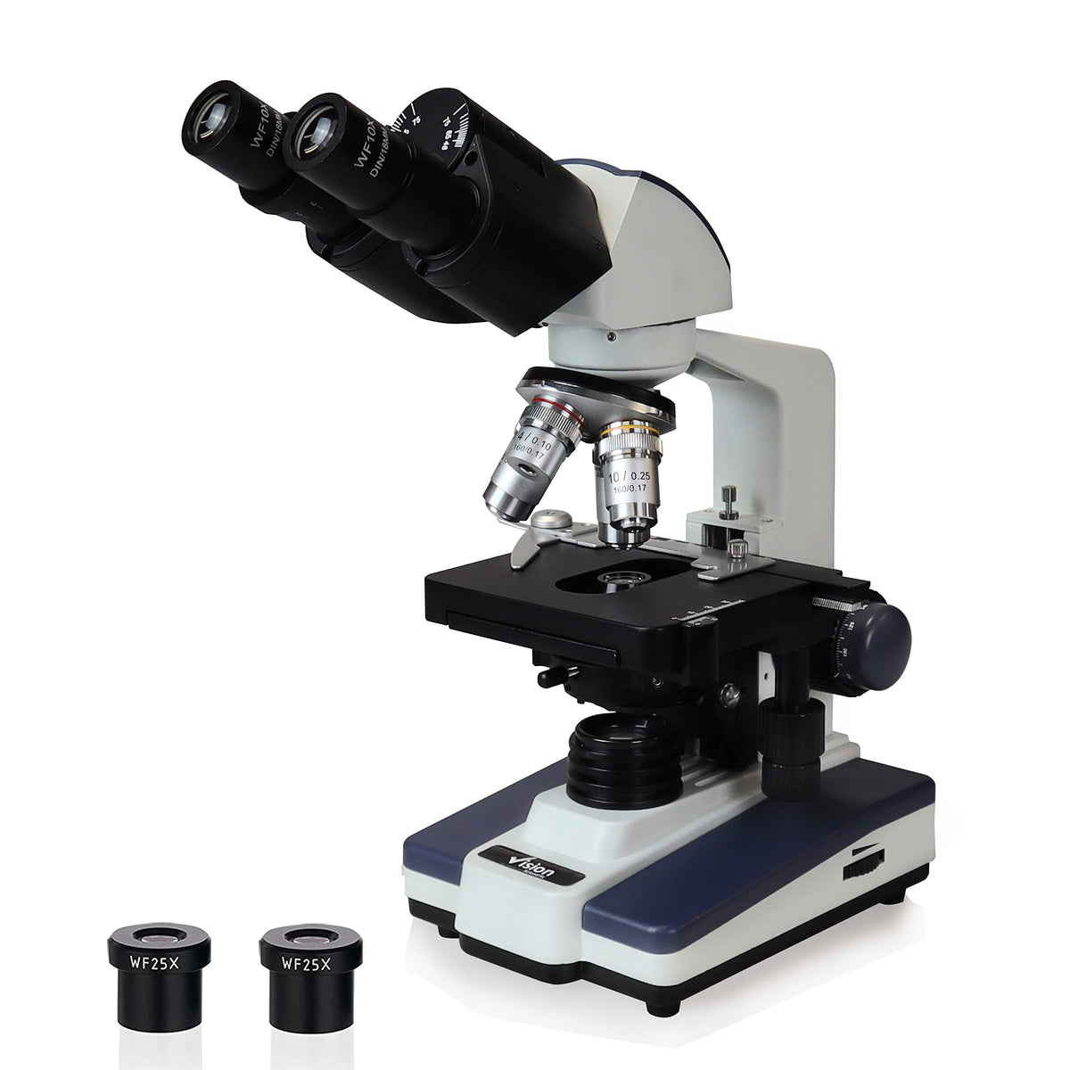Vision Scientific VS-60B-RC binocular head rotates for flexible viewing
