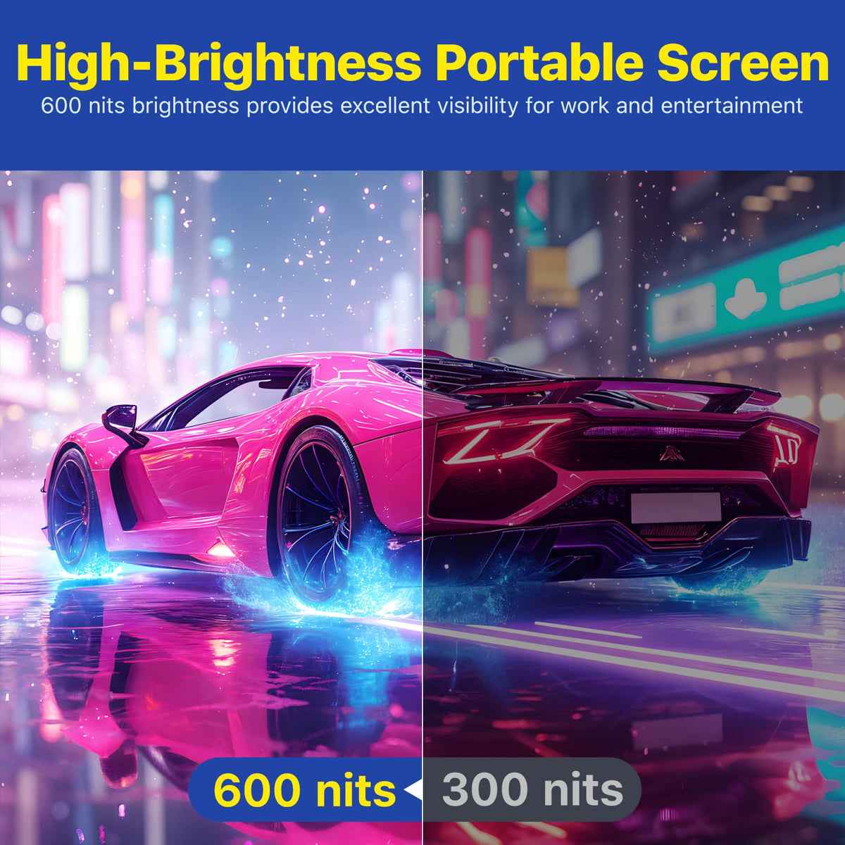 VisionOwl 600 nits IPS panel delivers vivid colors in bright environments