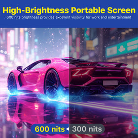 VisionOwl 600 nits IPS panel delivers vivid colors in bright environments