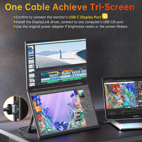 VisionOwl USB-C and HDMI ports demonstrating versatile connections
