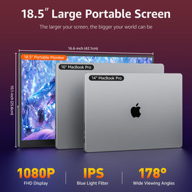 VisionOwl VESA-mountable frame offers flexible wall or desk mounting.
