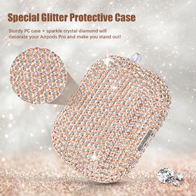 VISOOM 360-degree protection with TPU and diamond layers keeps AirPods Pro safe.