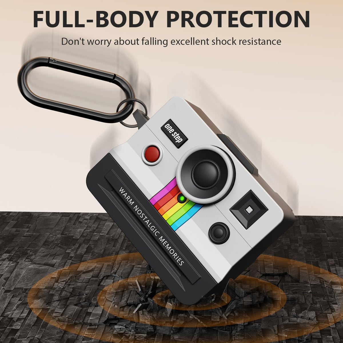 VISOOM included adhesive strips prevent the top from detaching during transport.