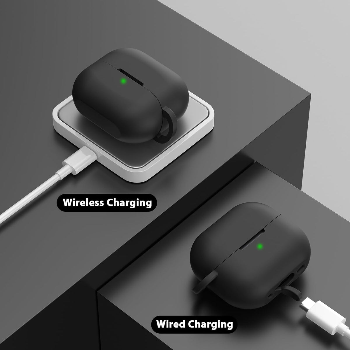 Visoom AirPods 4 Case with 360-degree protection guards against drops.