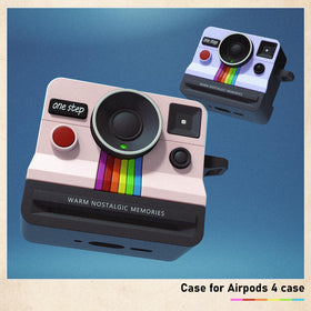 Visoom AirPods 4 case with key chain for easy carrying.