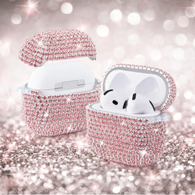 Visoom AirPods 4 Gen case delivers 360-degree protection with premium bling layering.