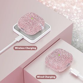 Visoom AirPods 4 Gen protective case for daily adventures with sparkle.