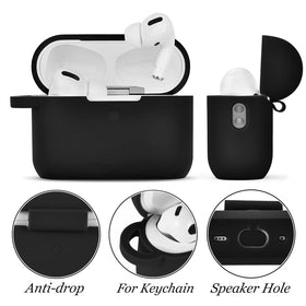 VISOOM silicone AirPods Pro case offers soft touch protection.