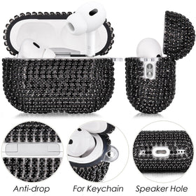 VISOOM AirPods Pro 2 case side view showing durable TPU shell.