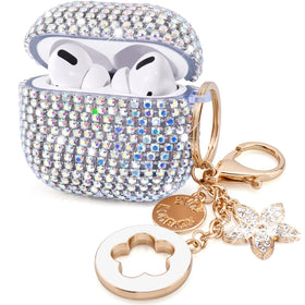 Visoom Bling Case for AirPods Pro 2nd Gen with sparkle and protection
