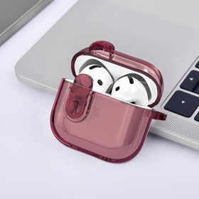 VISOOM transparent case reveals the AirPods 4 original color